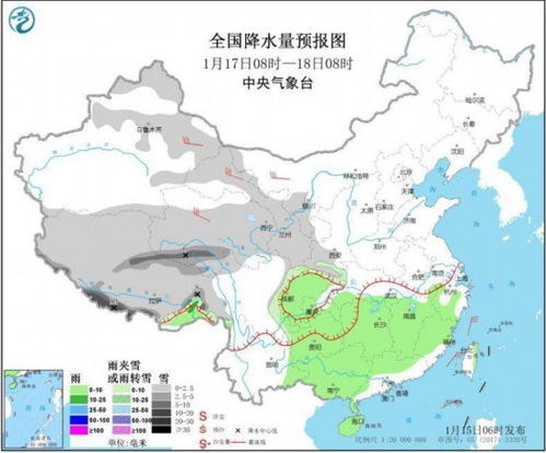 一张图读懂未来十天雨雪走势，中央气象台降水预报如何影响我们的生活