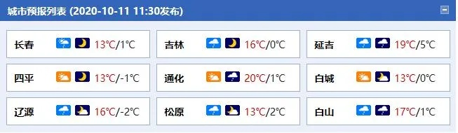 吉林省天气预报，寒潮来袭，各地气温骤降需做好防护