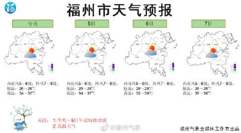 闽清天气预报，山城风云变幻，出行生活早准备
