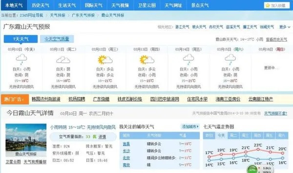湛江未来15天天气预报